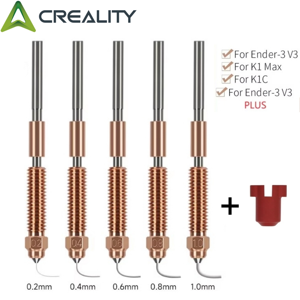 Ender 3 Upgrade Kit - Creality Quick-Swap Unicorn Nozzle Kit, impressão