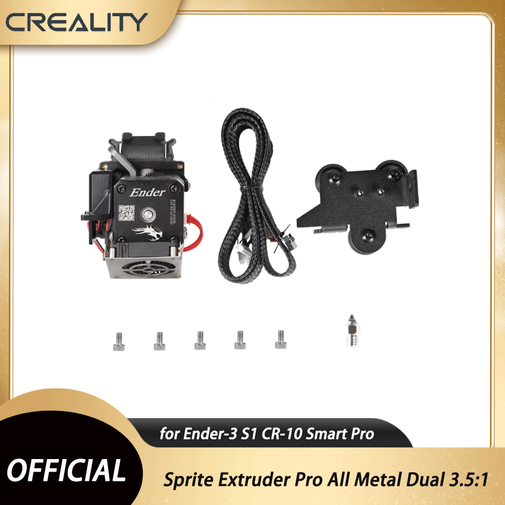 Ender 3 Upgrade Kit - Extrusora CREALITY Sprite Pro Totalmente Metálica