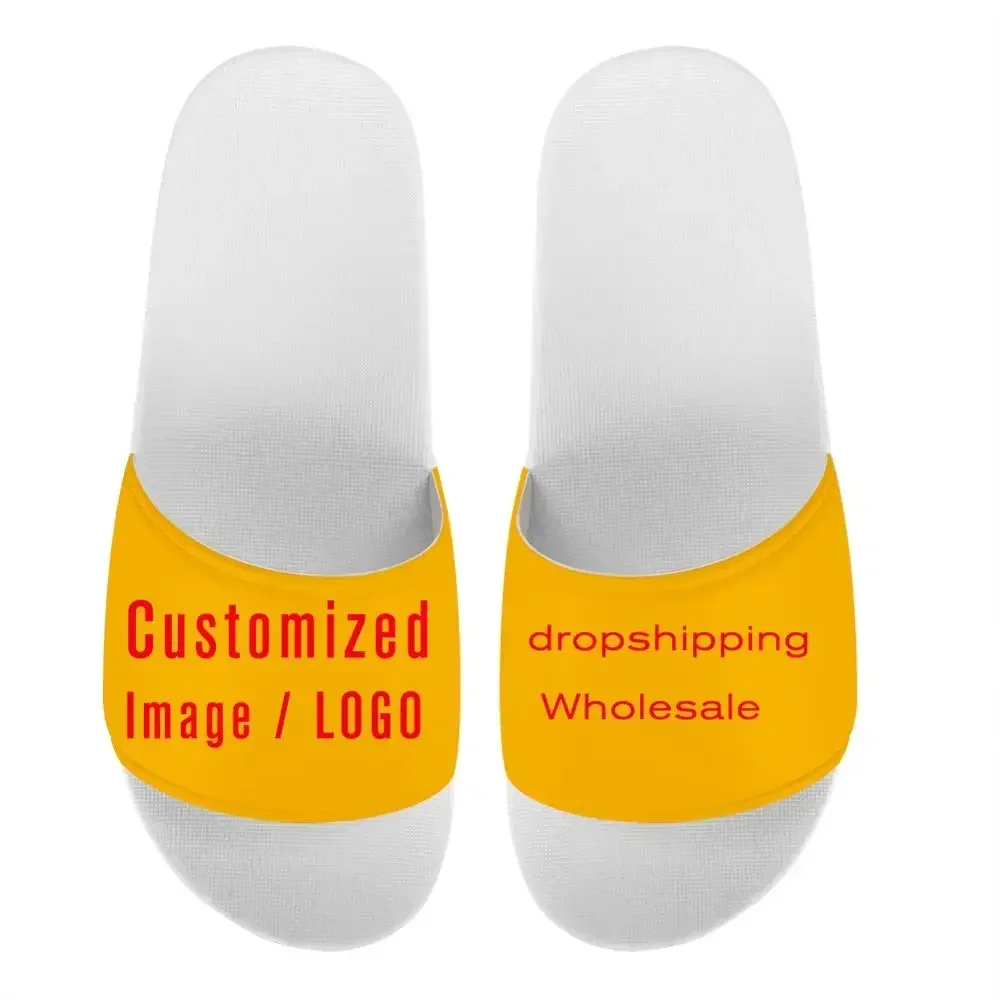 3D Printing Logo - Chinelos Personalizados para Homens, Designer, Customize