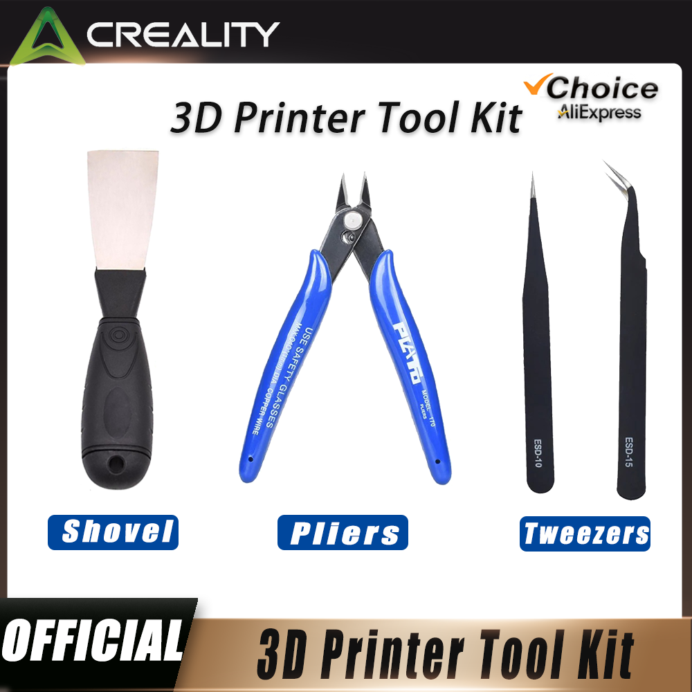 3D Printer Cable Chain - Ferramentas para Impressora 3D: Espátula de