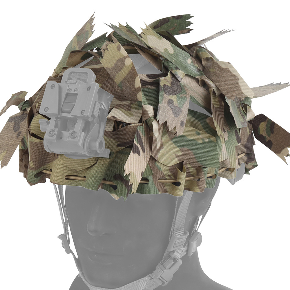 3D Printing Laser Cutting - Capa de Capacete Tático 3D Camuflada