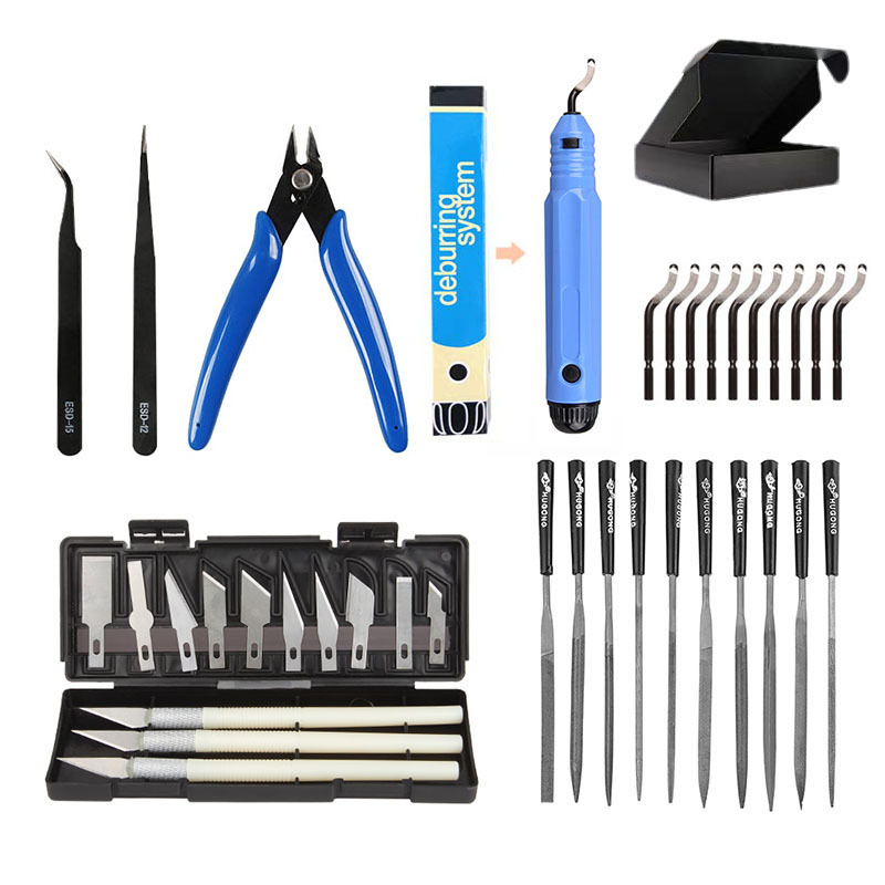 3D Print Removal Tool - 38 Peças Kit Ferramenta de Retificação