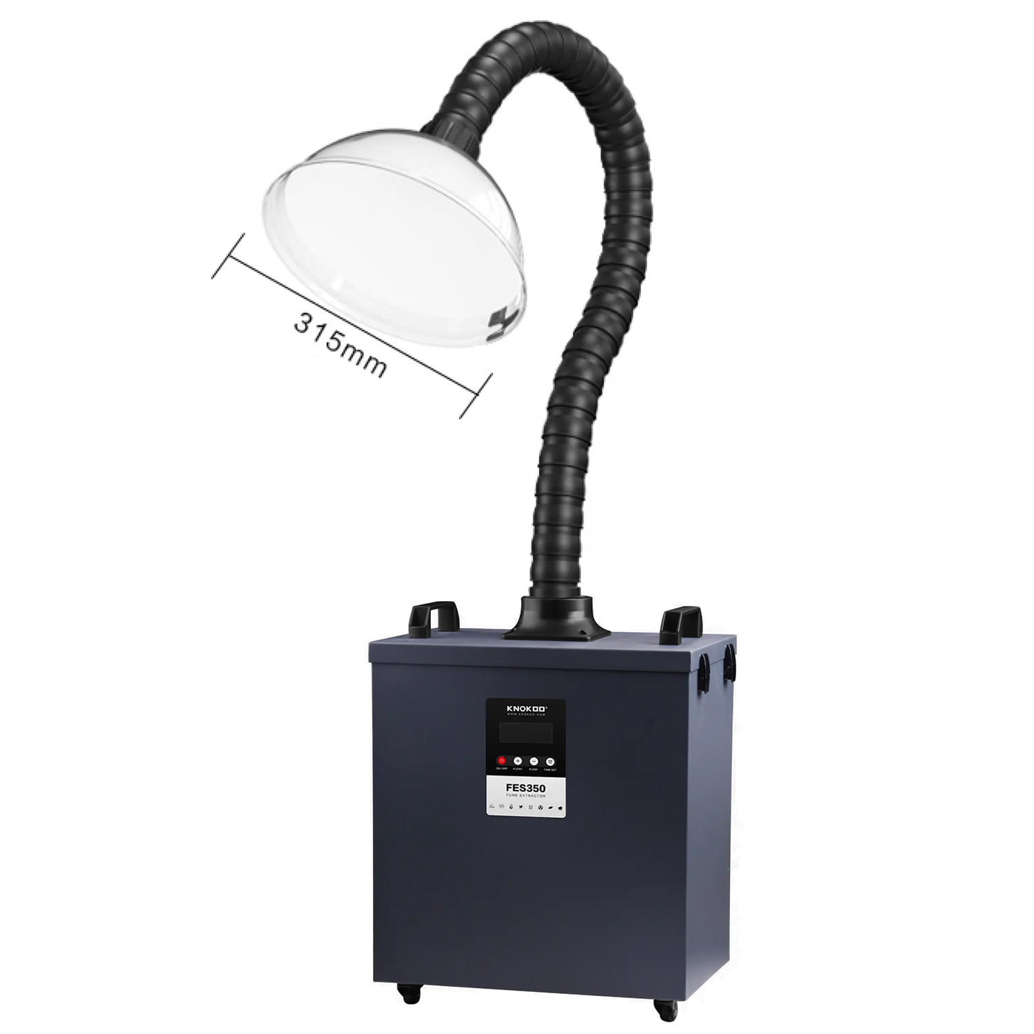 3D Printing Laser Cutting - Extrator de Fumaça Industrial KNOKOO 350W