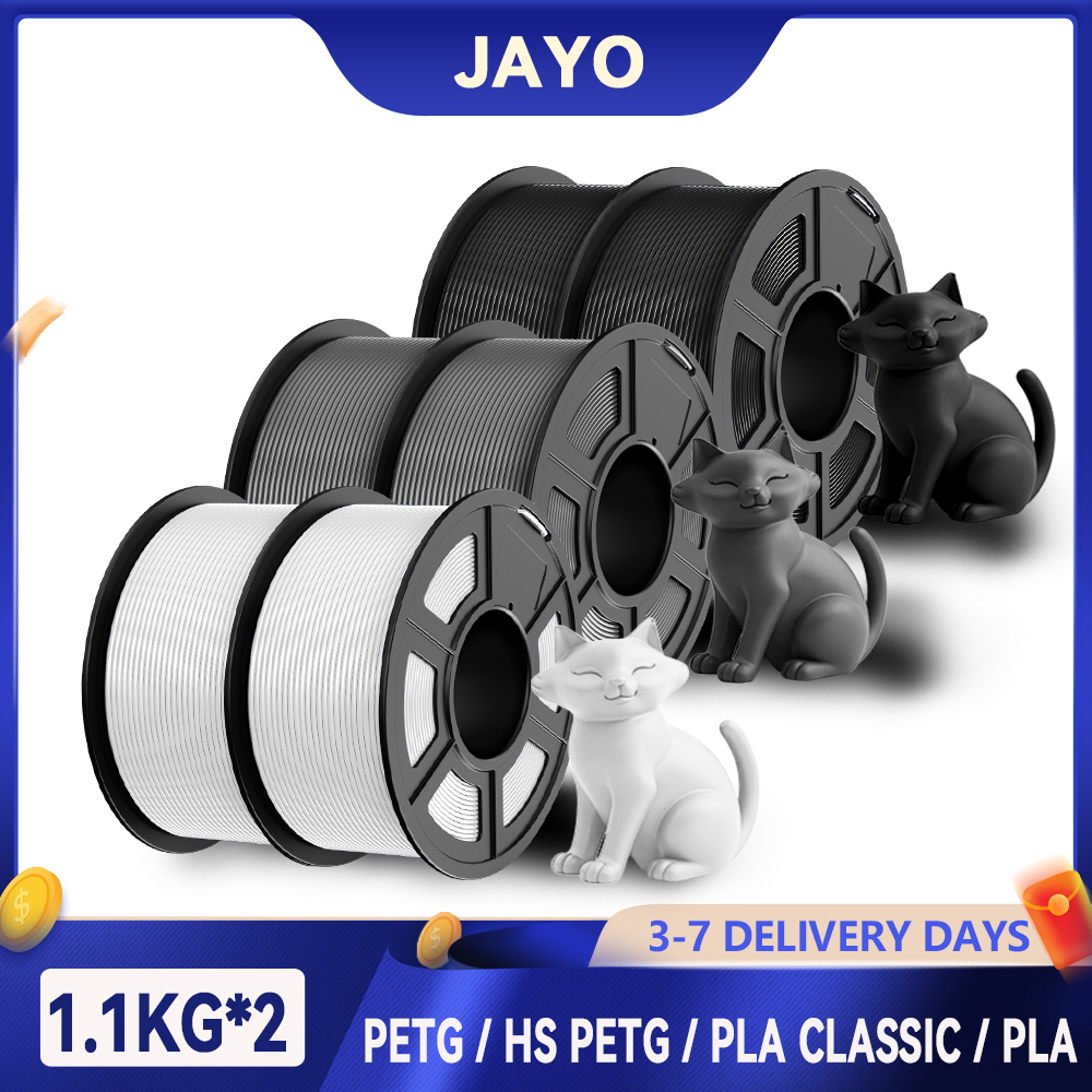 Pla Filament 1.75Mm - Jayo 3d petg/petg fosco de alta