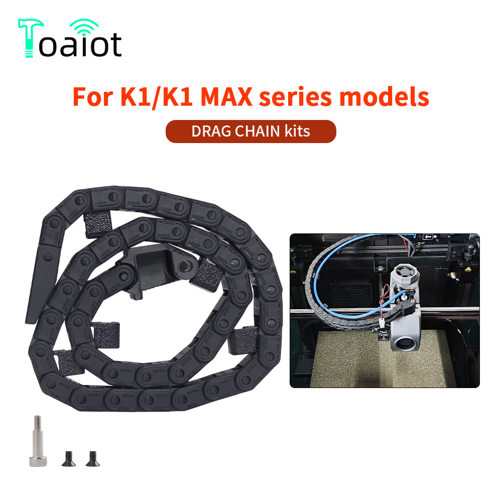 3D Printer Cable Chain - Para k1 max arraste corrente destacável