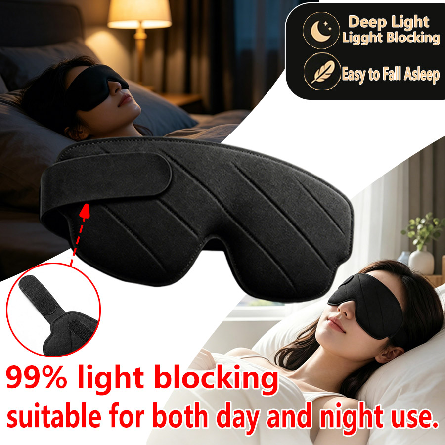 3D Printing Mask - Máscara de dormir 3D contornada, com