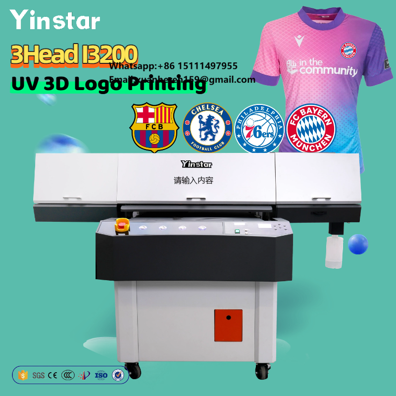 3D Printing Logo - Impressora de Patches TPU Personalizados Yinstar