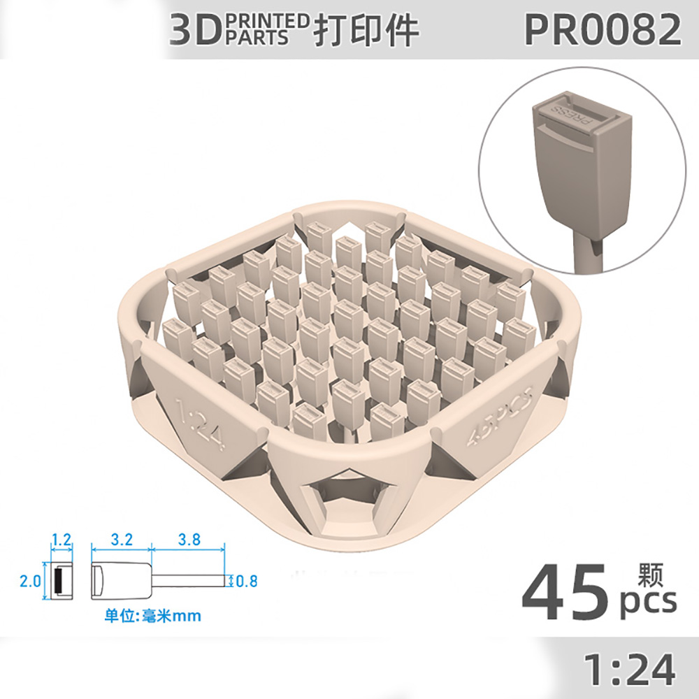 3D Printing Card - Peças de modificação de refinação modelo