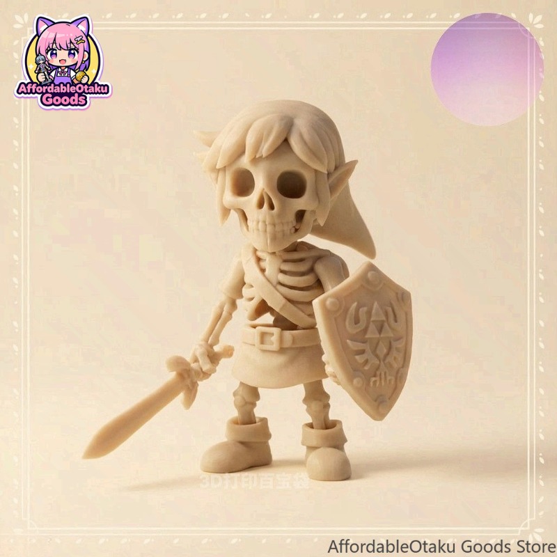 3D Printing Fdm - Figura Articulada de Esqueleto Impressa em