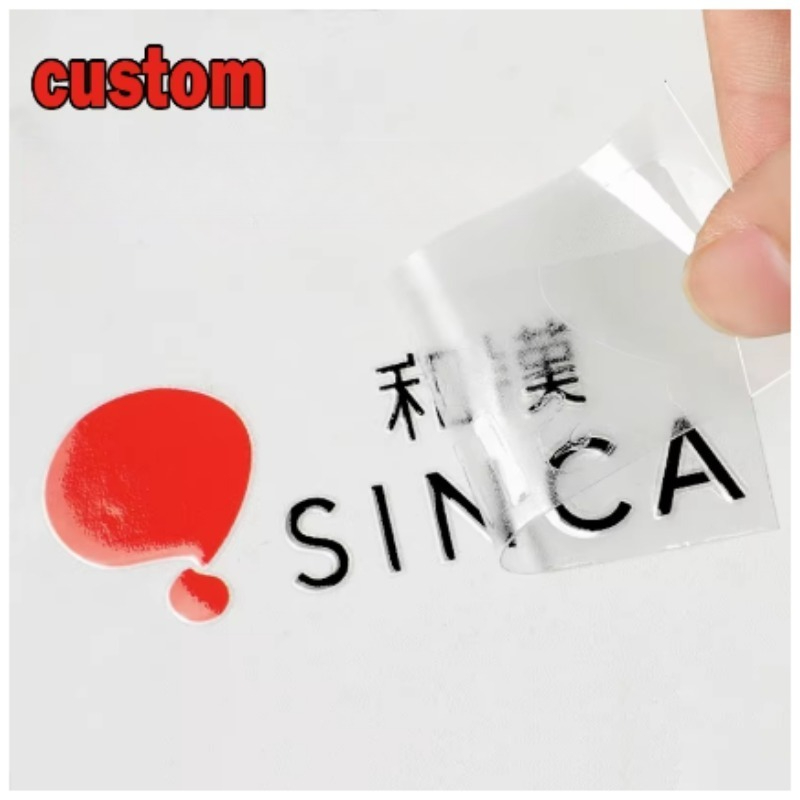 3D Printing Logo - Adesivos de Transferência DTF Personalizados com