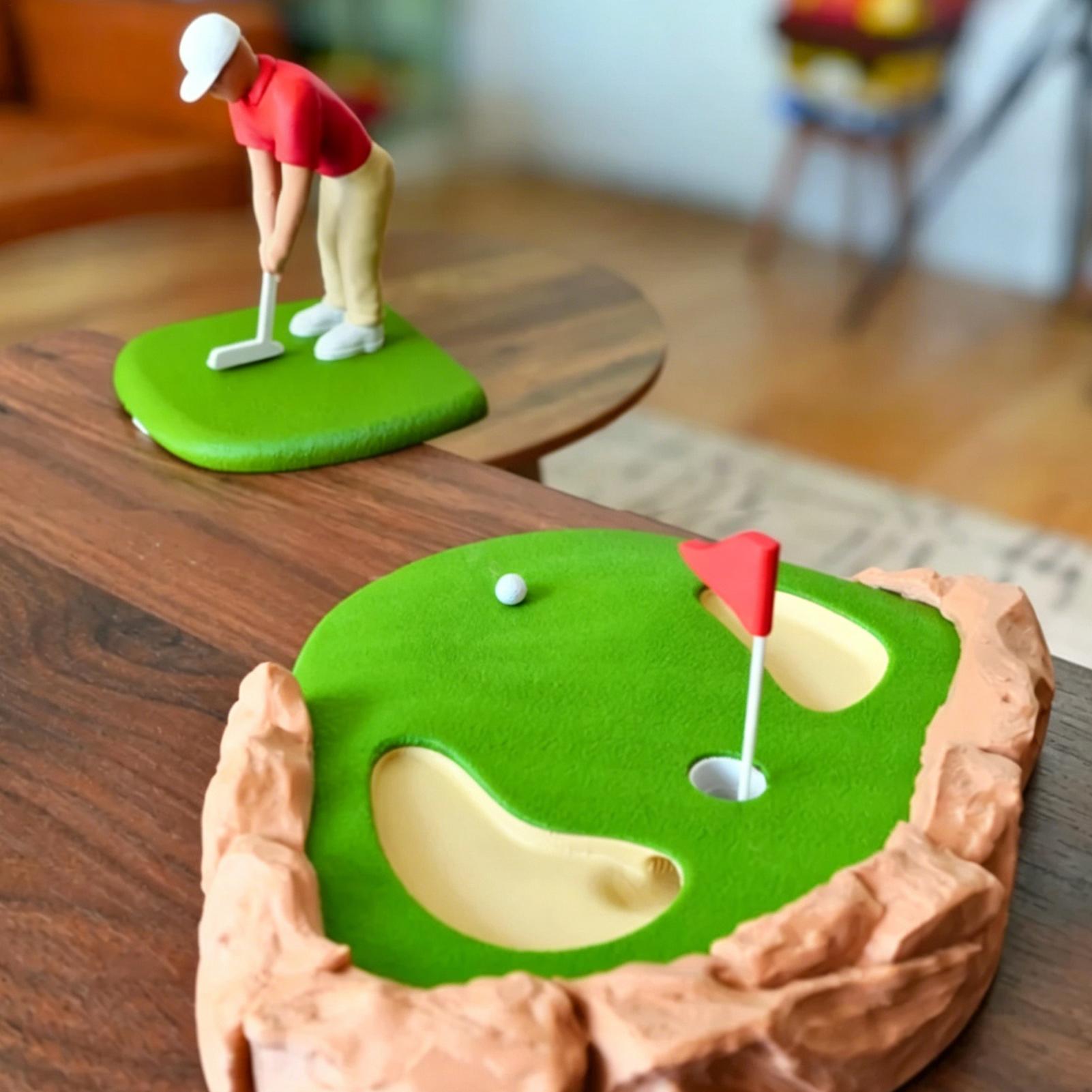 3D Printing Office Setup - Jogo de Golfe de Mesa em