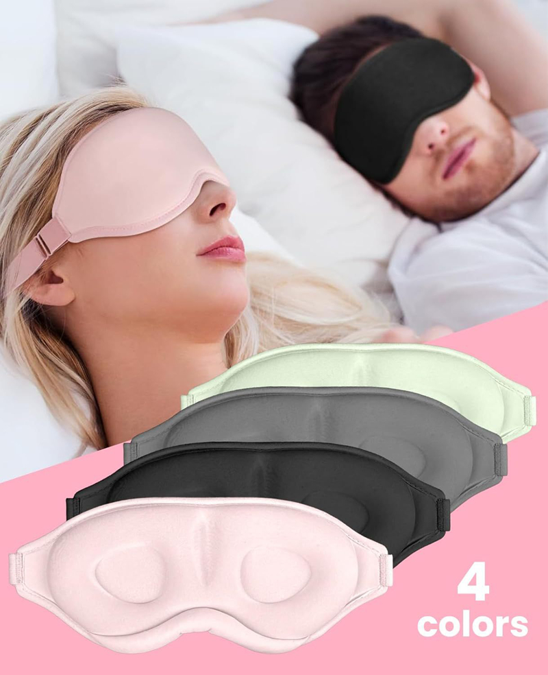 3D Printing Mask - Máscara de Olhos 3D para Dormir,