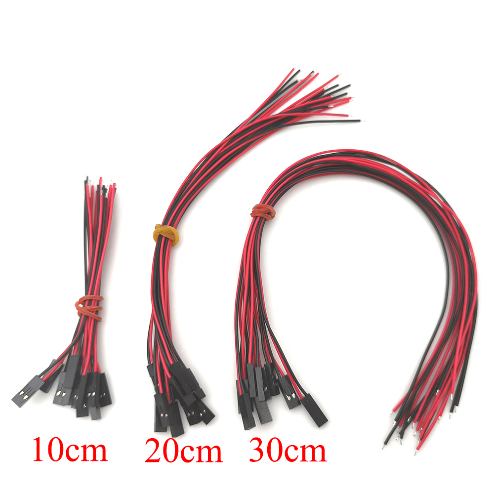 3D Printer Cable Chain - 10/20 pces 2pin fêmea jumper fio