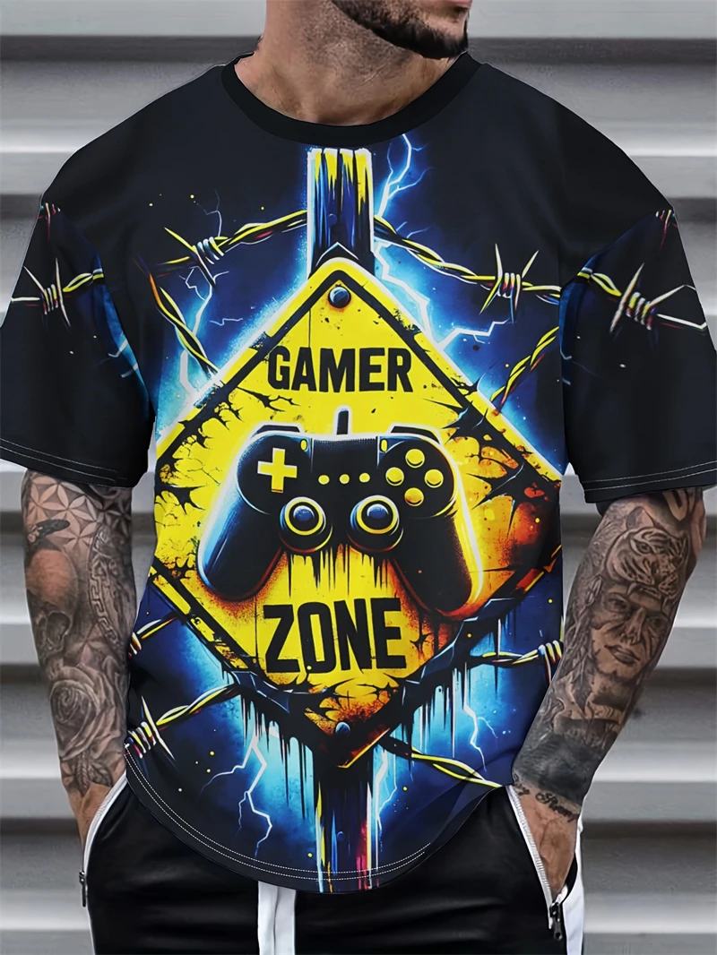 3D Printing Zone - Camiseta Masculina Gamer Zone com Estampa