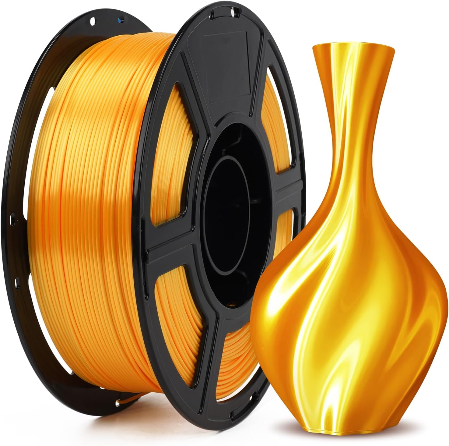 3D Printing Fdm - Filamento PLA Silk Gold para Impressão