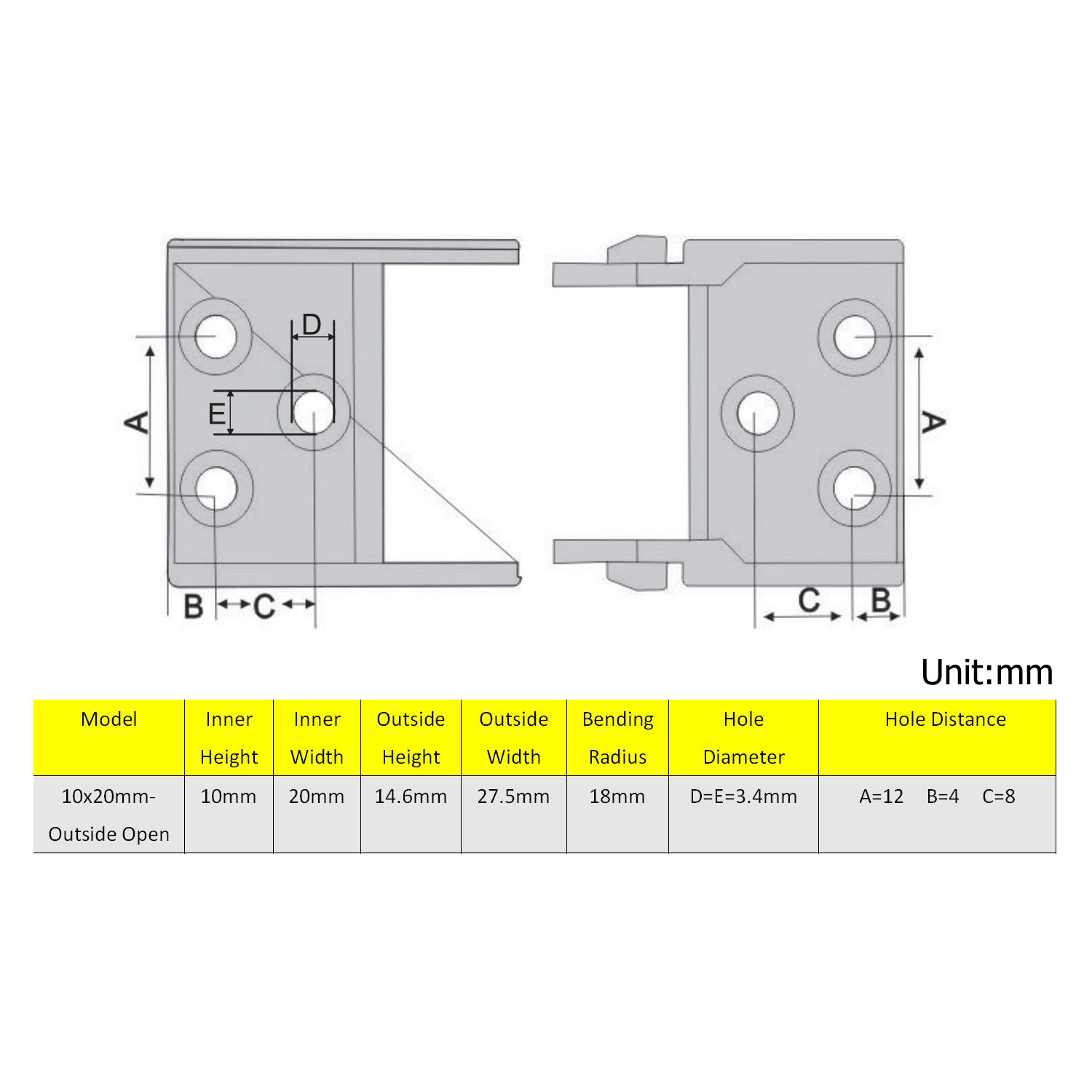 Corrente de arrasto de 10x20mm - 3D Printer Cable Chain avaliação e preço