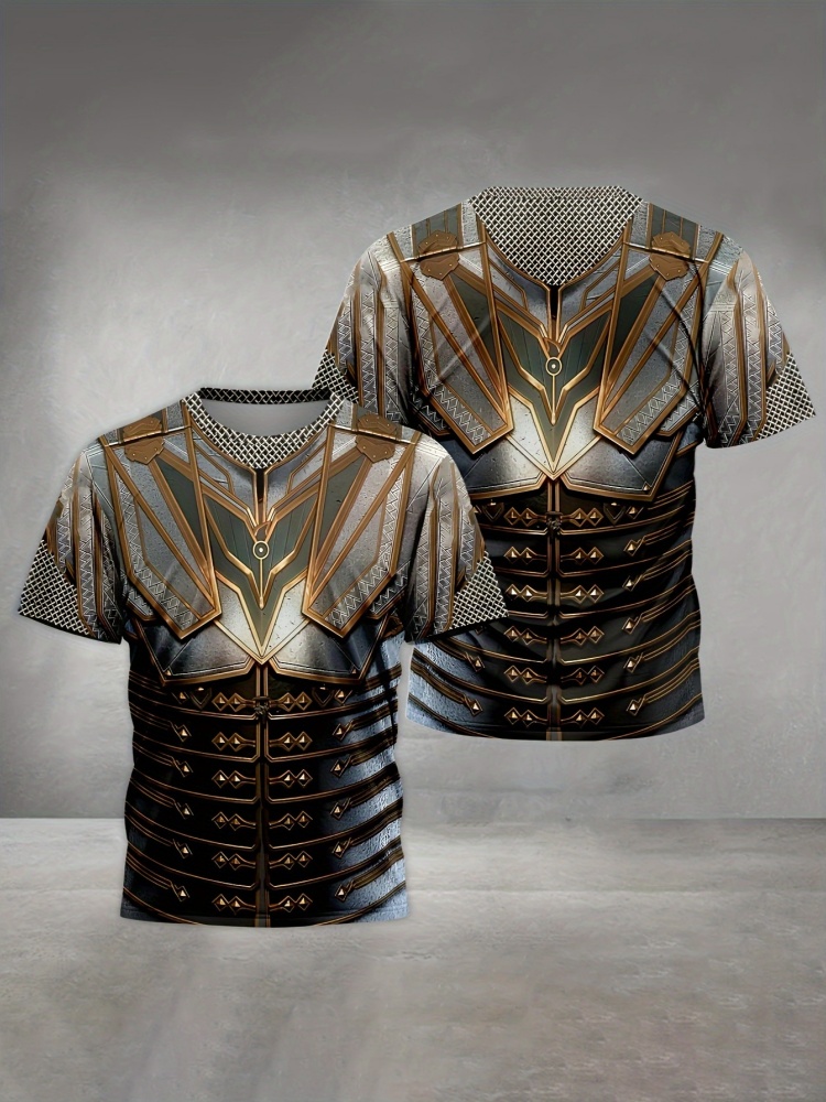 3d impresso rua cavaleiro ouro - 3D Printing Knight Armor avaliação e preço
