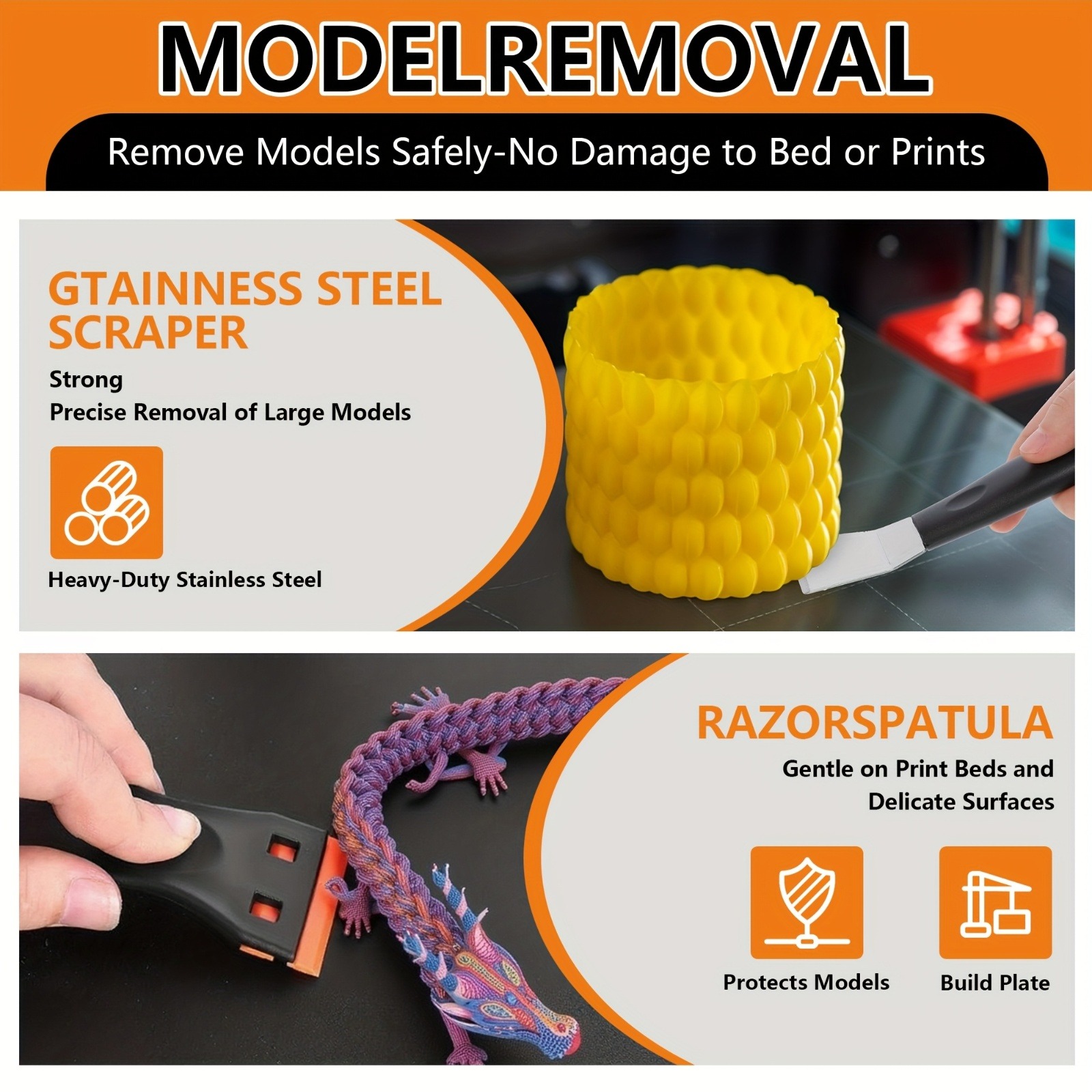 Kit de Ferramentas para Impres - 3D Print Removal Tool avaliação e preço