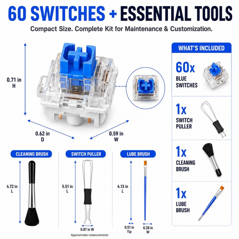 60 Peças de Interruptores de T - 3D Print Removal Tool avaliação e preço