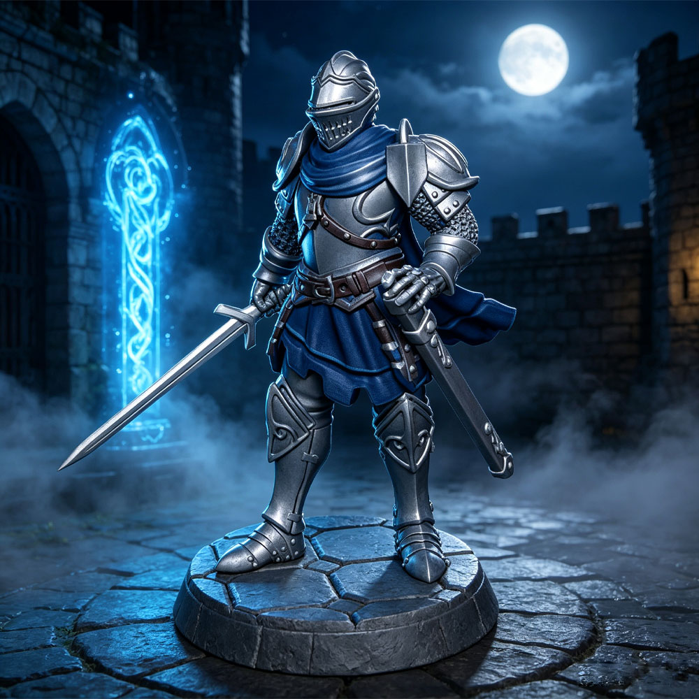 Modelo de Cavaleiro Medieval c - 3D Printing Knight Armor avaliação e preço