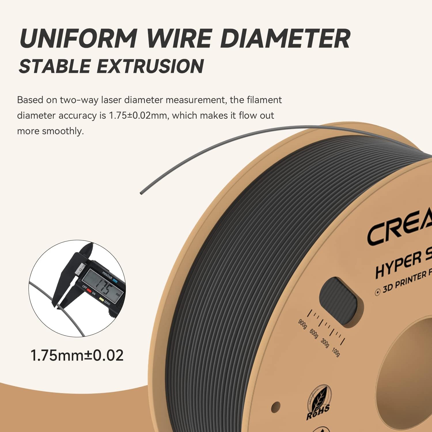 Filamento CREALITY Hyper PLA 1 - 3D Printing Fdm avaliação e preço