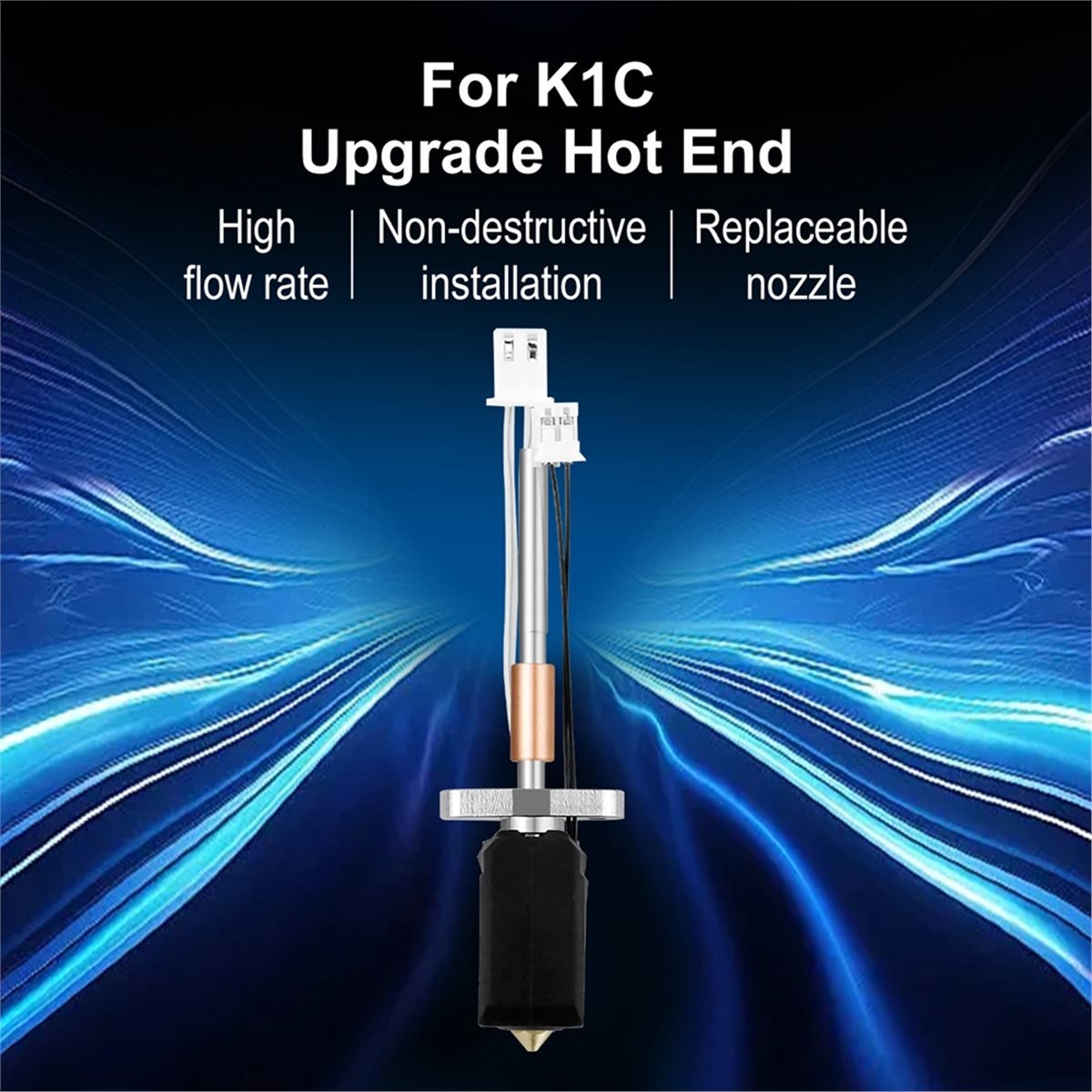 Atualizar kit hotend para k1c  - 3D Printing Use avaliação e preço