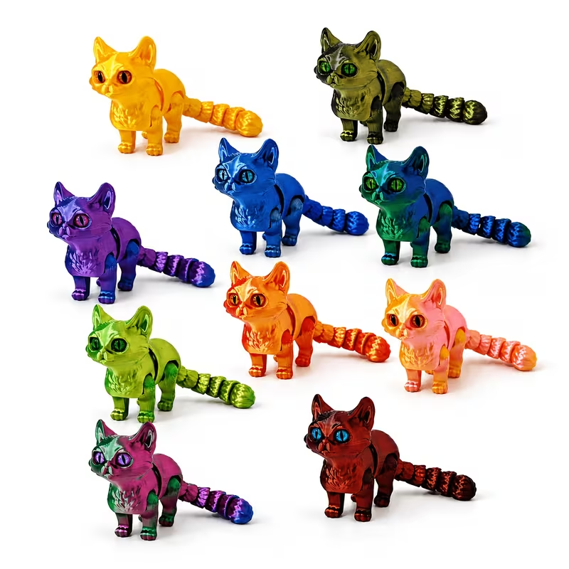 1 unidade de Estatueta de Gato - 3D Printing Use avaliação e preço